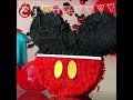 Aprende hacer una piñata de Mickey Mouse fácil y rápido Materiales