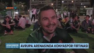 Avrupa arenasında Konyaspor fırtınası