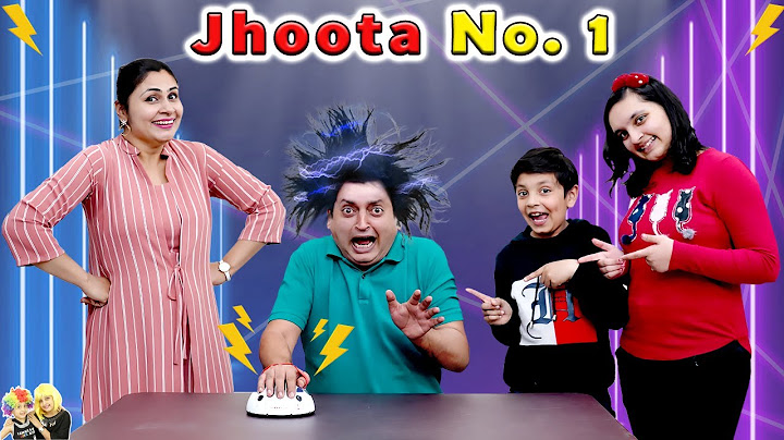 झूठा न. 1 | झूठ पकड़ने की मशीन | फॅमिली कॉमेडी चैलेंज | आयु एंड पीहू शो 
