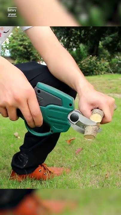 Аккумуляторный секатор с Алиэкспресс 11 #алиэкспресс #tools #инструмент ...