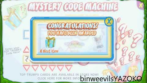 Bin Weevils - Top Trump Codes