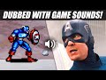 Avengers movies redubbed with retro arcade sounds