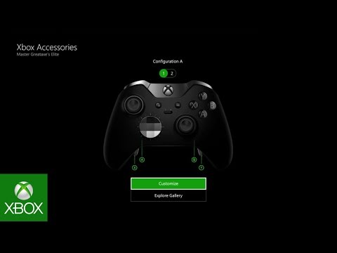 Компания Microsoft рассказала о широких возможностях настройки геймпада Xbox Elite