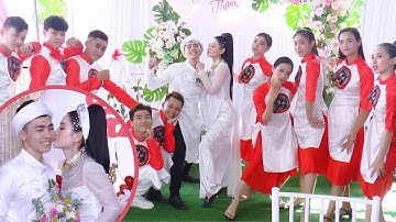 Đám Cưới Trai Miền Trung Soái Ca Lấy Vợ Miền Tây Xinh Dễ Thương, Trai Tài Gái Sắc Thật Xứng Đôi