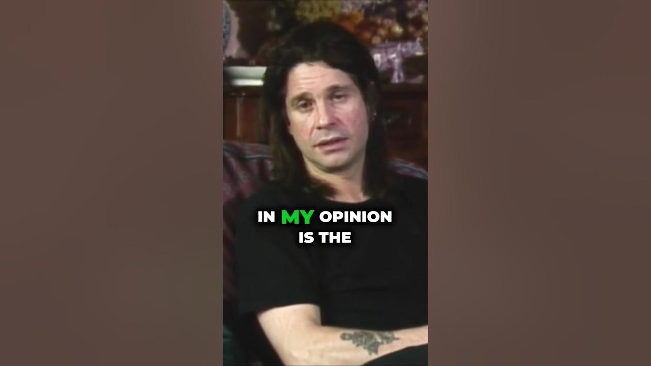 Ozzy Osborne Thinks Alcohol Is The Most Dangerous Drug Out There #shorts Ozzy Osborne Thinks Alcohol Is The Most Dangerous Drug Out There #shorts