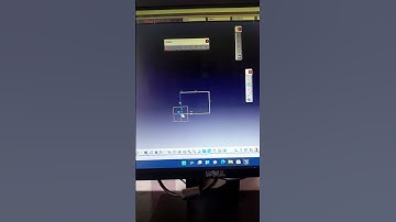 Made Rectangle by using Profile and set a constraints