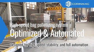 CORINMAC: High-Speed Bag Palletizing System - Optimized & Automated