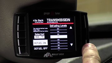 How To: Set Safety Defuel Levels on BULLY DOG GT Diesel