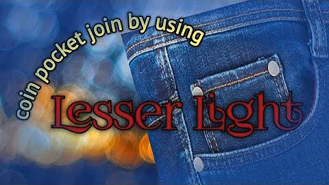 Coin pocket join by using lesser light, innovative life bd,