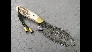 Bıçak yapımı, Damascus çelik nessmuk bıçak