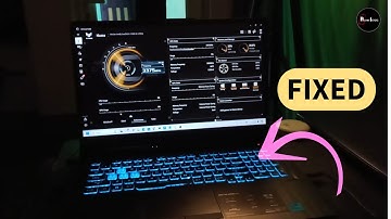 Fix ASUS TUF Laptop Keyboard Light Not Working 2024