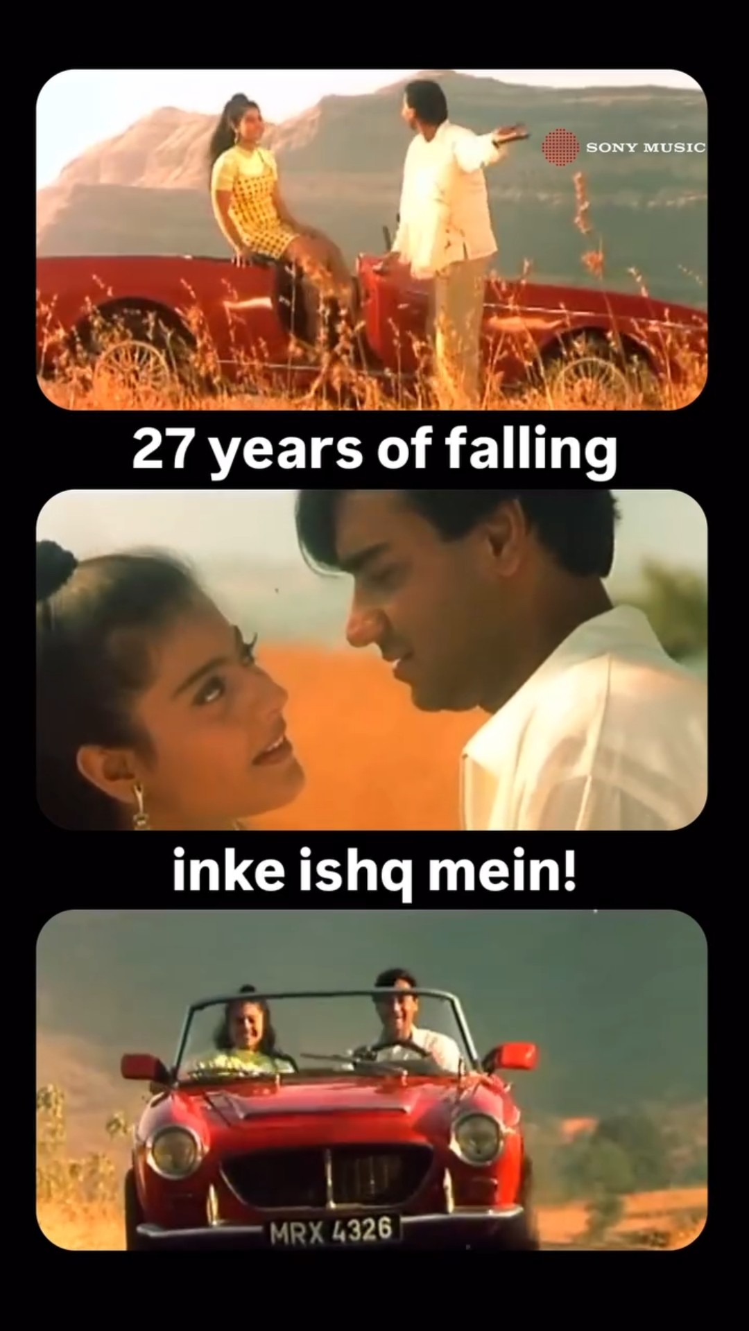 Dekho Dekho Jaanam – Relive the magic of Ajay \u0026 Kajol! ✨? #ishq #ajaydevgan #kajol