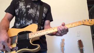 Another Brick in the Wall.  Loop pedal cover. chords