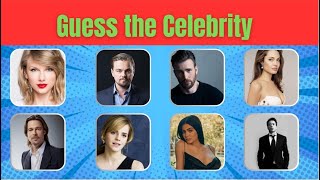 Guess the Celebrity in 3 Seconds | 50 Most Famous People in the World