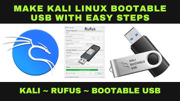 Create Kali Linux Bootable USB with Rufus | Bootable Pendrive with Rufus Easy Tutorial