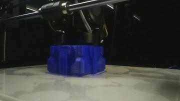 Weighted Companion Cube 3d Print Timelapse