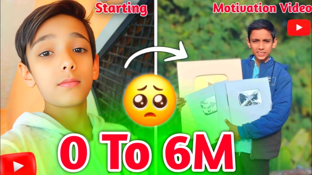 0 To 6M का सफर 🥺 || मैंने 0 से कैसे शुरू किया था 🔥 || Powerful Motivation Video in 2025 🤩
