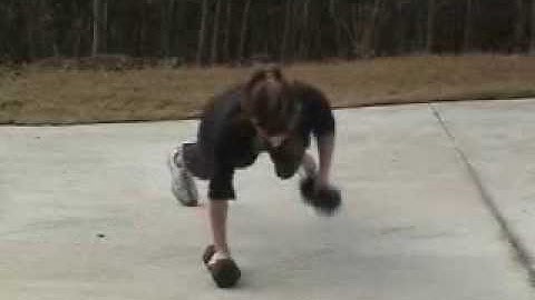 Dumbbell Pushup Rows