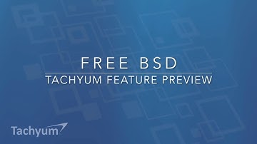 Tachyum Feature Preview FreeBSD