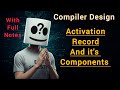 Activation Record In Compiler Design | Easy Semester
