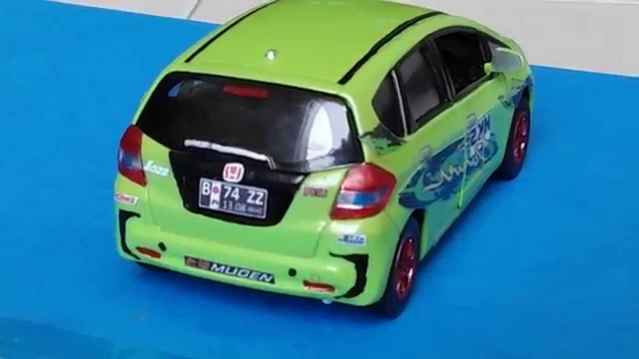 Custom Honda Jazz Fit Rs Mugen Green Diecast Car Rmzcity 1 34 Youtube Custom Honda Jazz Fit Rs Mugen Green Diecast Car Rmzcity 1 34 Youtube