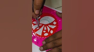 Reverse Spirograph asmr ASMR Visuals #shorts #asmr #trending #art