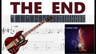 #THE END#THE DOORS|Guitar Tab| TUTORIAL#Mastertabs#BestFreeYoutubeMusic#FREE