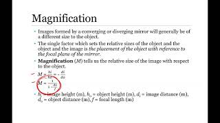 Example Problem 6 - Geometric Optics