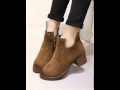 Brush off ankle boots.avi
