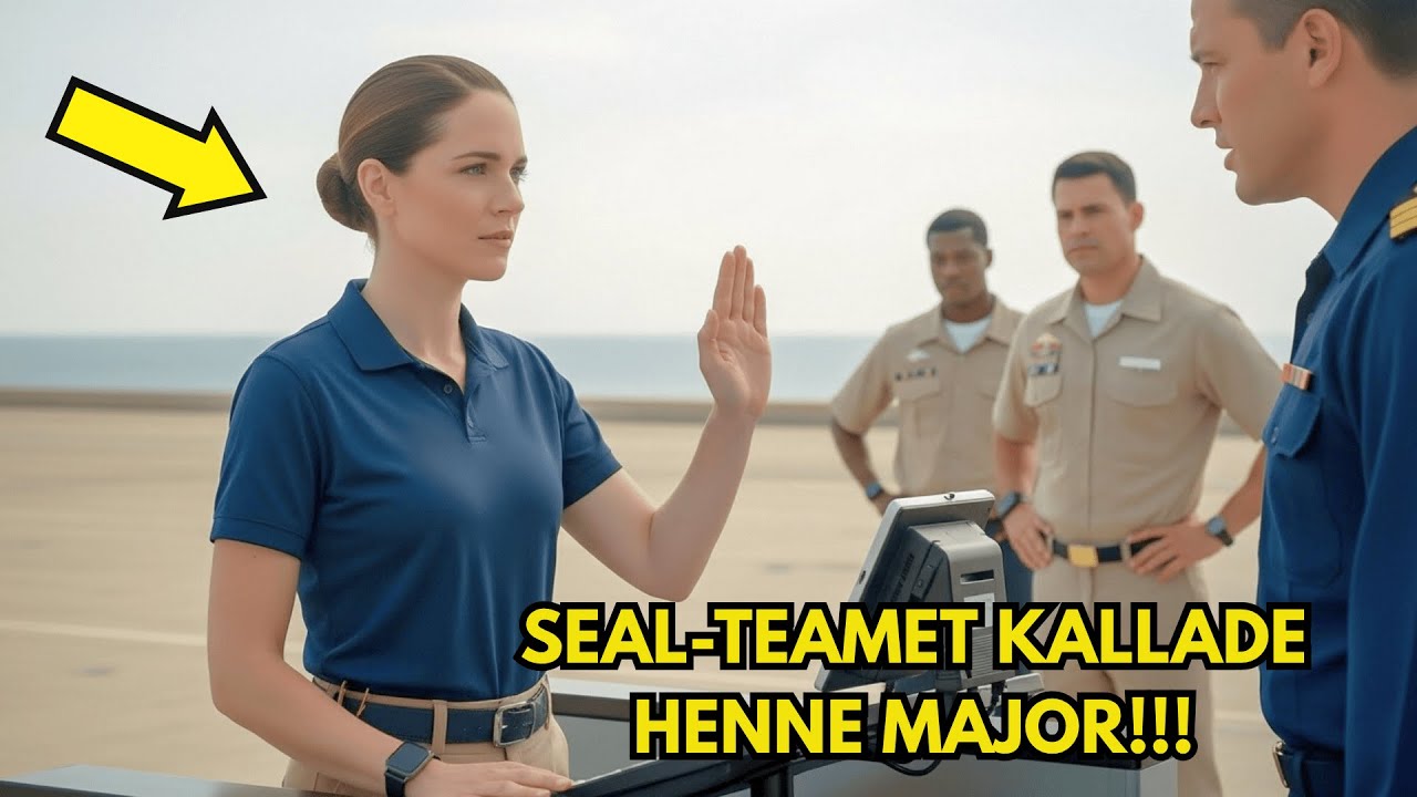 Han hånade den kvinnliga vakten – sedan frös han till is när SEALs kallade henne major  En chockeran