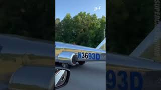 Imagine being on the highway and you see this pull up next to you 😂✈️