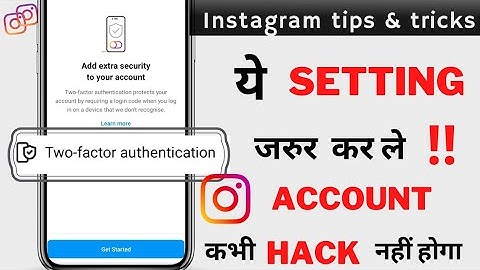 How to Enable two step authentication in instagram 2022  | Instagram two Step verification 2022