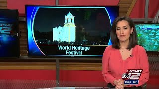 Video: Residents celebrate missions during World Heritage Festival
