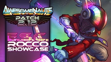 Awesomenauts - Rocco Ultimate skin: Electronic Supersonic Cybertronic Rocco!