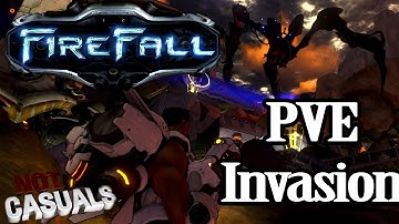 ★ Firefall Online PVE Gameplay - Starship Troopers Invasion! - Assault Class - Closed Beta