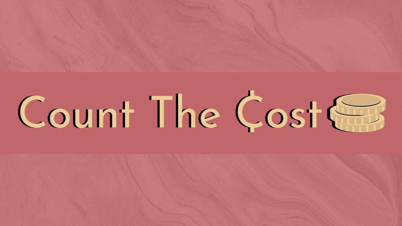 Count The Cost YouTube