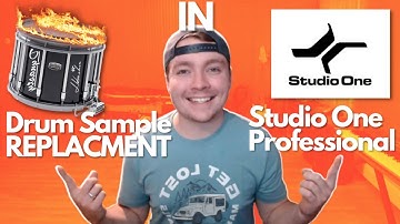 How To Do Drum Replacement In Studio One
