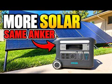 I Gave My Anker SOLIX a SECOND Solar Charger