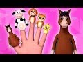 Keluarga Jari Hewan | Sajak Untuk Bayi | Kids Songs | Animal Finger Family | Luke And Lily Indonesia