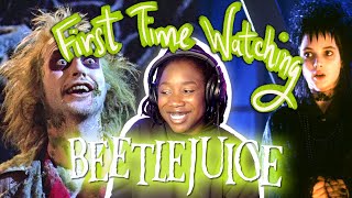 *BEETLEJUICE* is CRAZY!! (in a good way) | First Time Watching REACTION