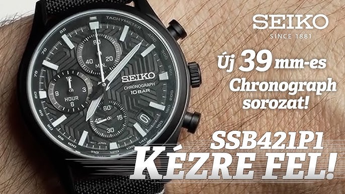 Chronograph - - Fel! YouTube SSB417P1 Sports Kézre Seiko Neo