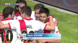 Goal of Rochina (1-0) Rayo Vallecano - Real Betis - HD