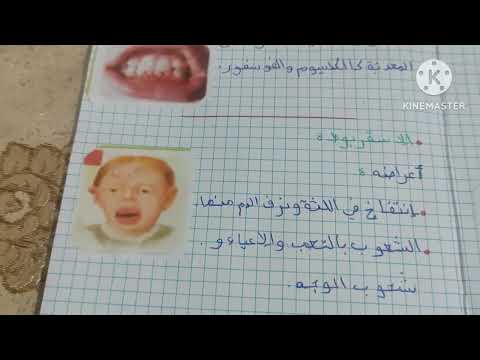 نمودج مطوية او بحث عن التوازن الغذائي لسنوات الاولى متوسط