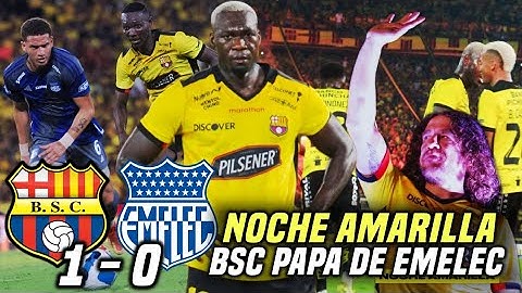 QUE LOCURA! ASÍ FUE LA NOCHE AMARILLA 2025 BARCELONA SC 1-0 EMELEC (RESUMEN) TREMENDO SHOW, PUYOL!