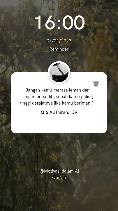ayok ngaji, karna hati juga perlu gizi☺.@motovasidalamalquran