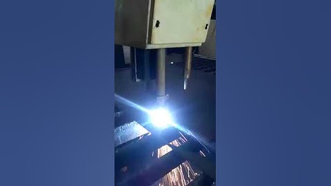 Cnc plasma cutting machine at customer shop with oxyfule system