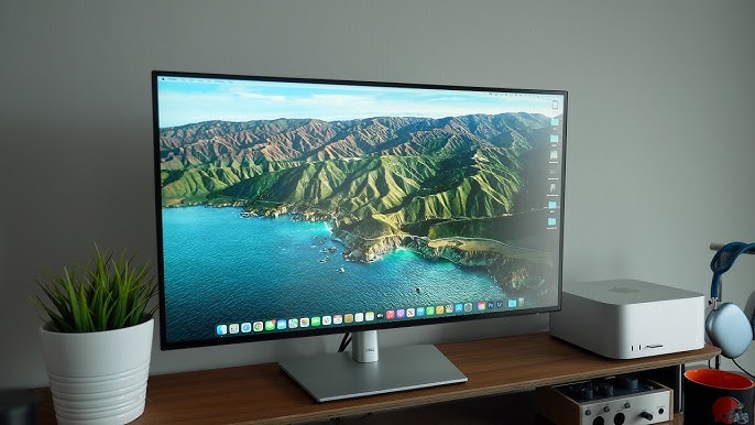 Dell 27 Inch 4K UHD Computer Monitor with USB-C Hub - S2722QC