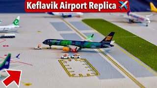 VERY DETAILED | Gemini Jets 1:400 Scale Replica of Keflavik International Airport