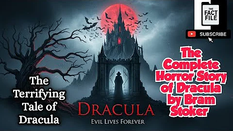 Unveiling Dracula: Bram Stoker’s Classic Horror Explained #horrorstory#usa #dracula#draculastores