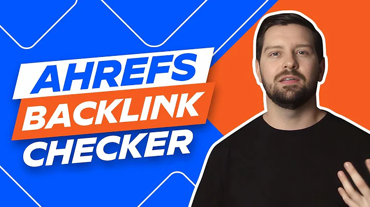 Strumento Ahrefs Backlink Checker: analizza i tuoi collegamenti in entrata!